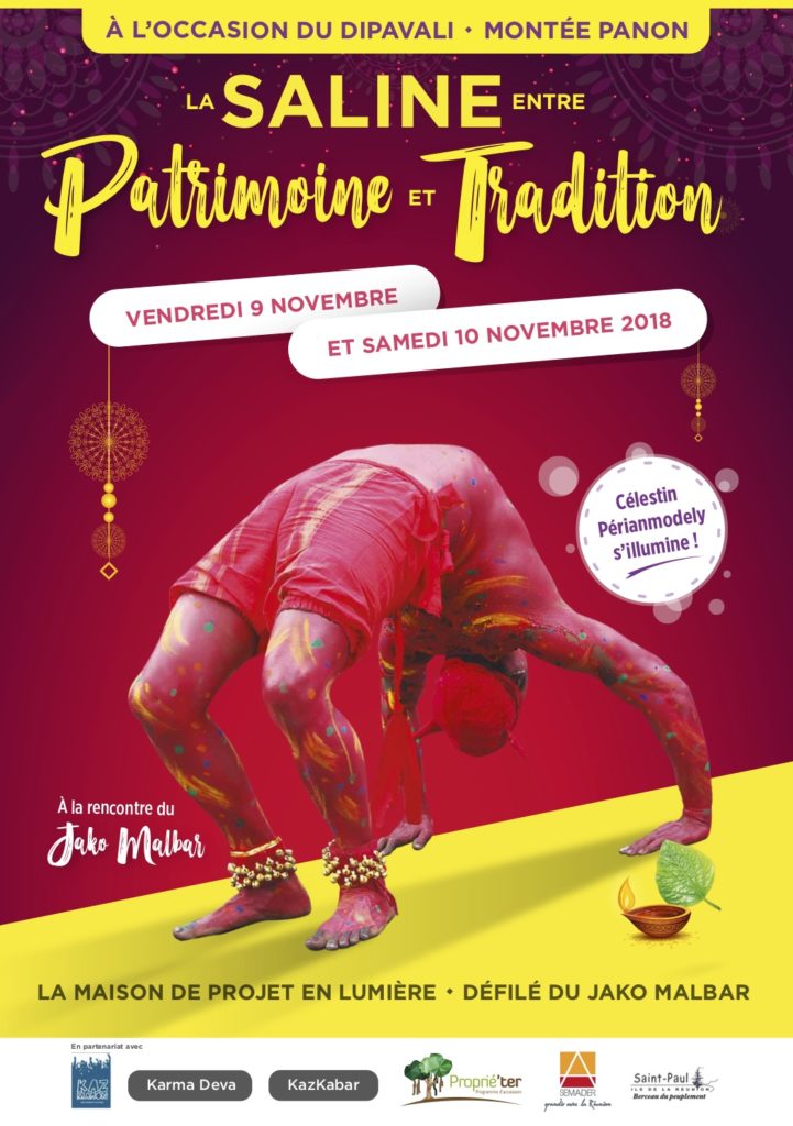 Le quartier Célestin Périanmodély à La Saline fête le Dipavali !