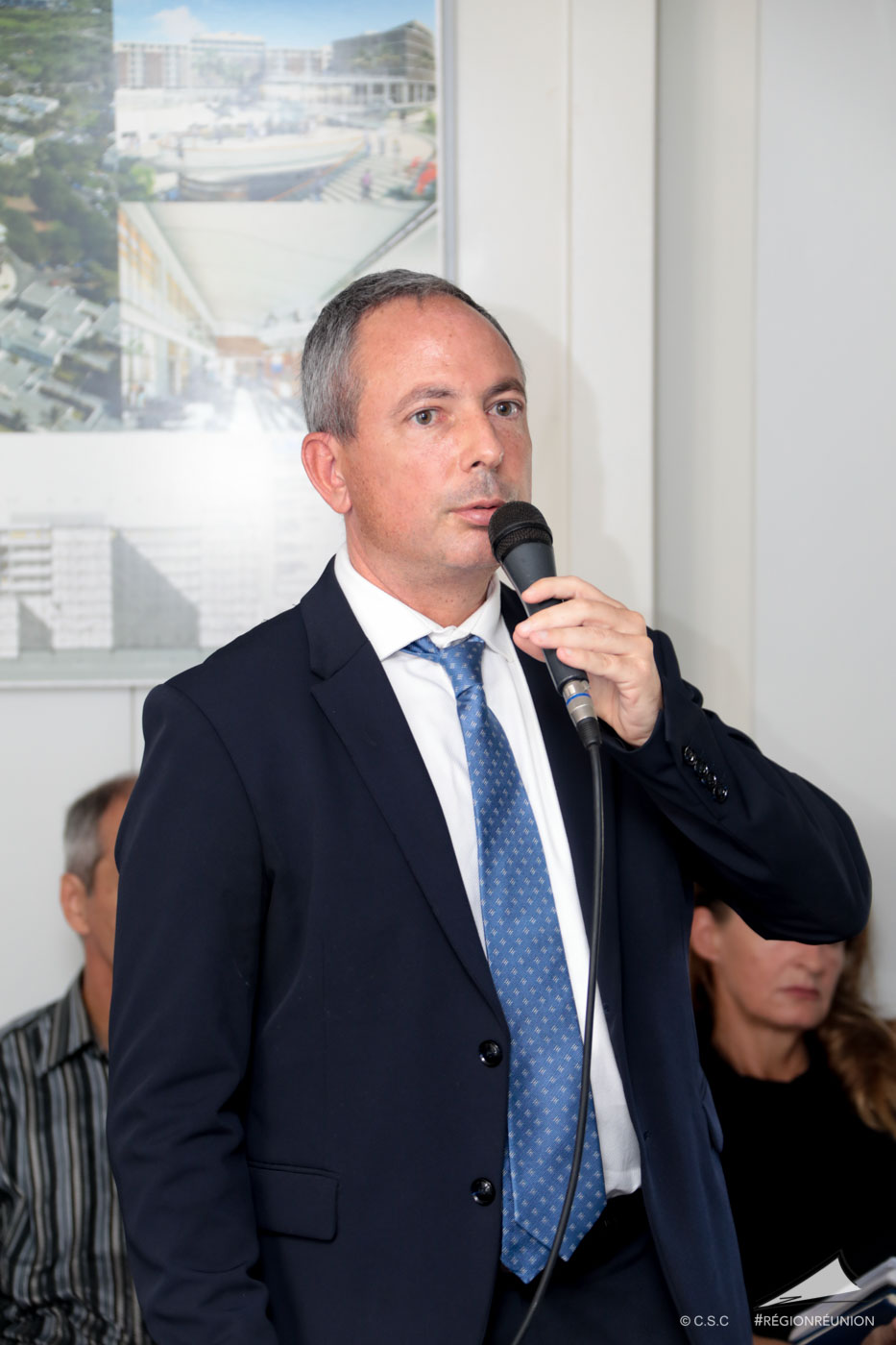 Visite du chantier d’extension et de modernisation du CHU Sud Réunion