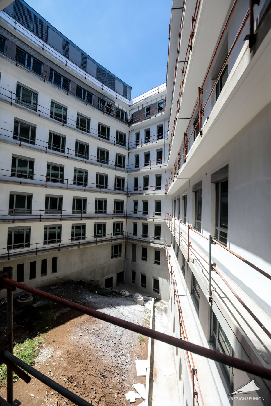 Visite du chantier d’extension et de modernisation du CHU Sud Réunion
