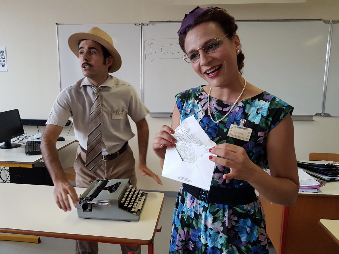 Le projet du Tour de France des Dactylos s'arrête au lycée professionnel Vue-Belle de la Saline