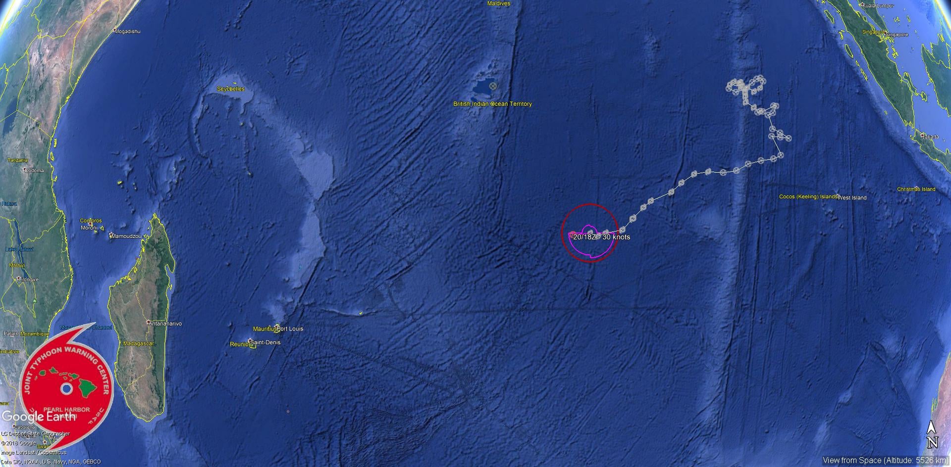(JTWC): BOUCHRA(04S) a tiré sa révérence