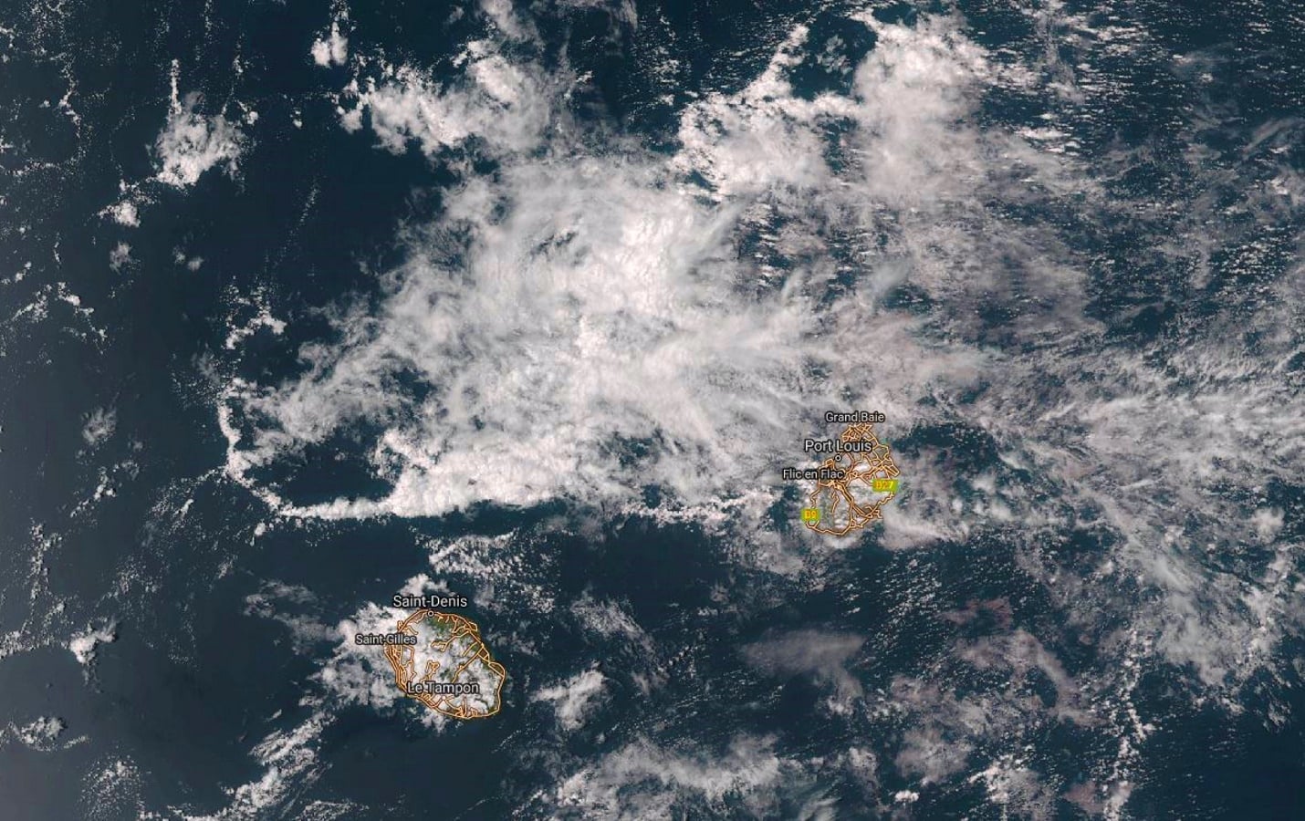 Zone d'instabilité à proximité des Iles Soeurs