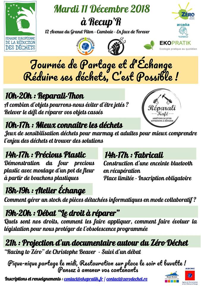 Une journée de partage à la recyclerie de Cambaie