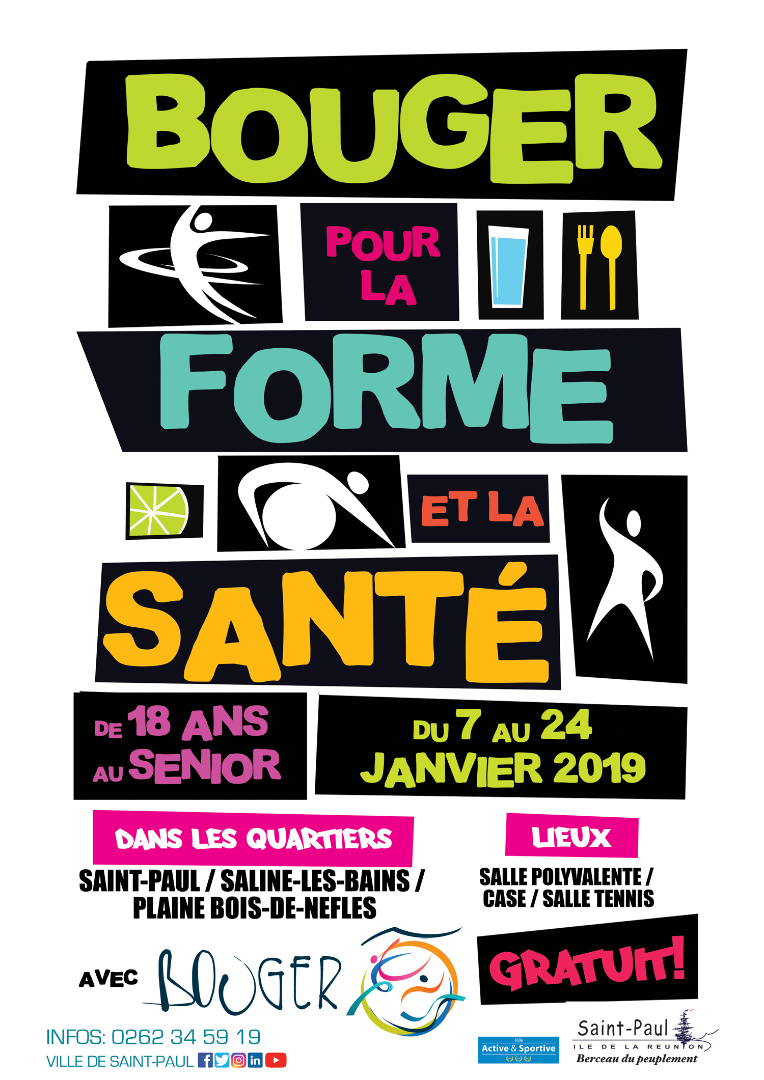 Sessions de sport gratuites pendant ces vacances !