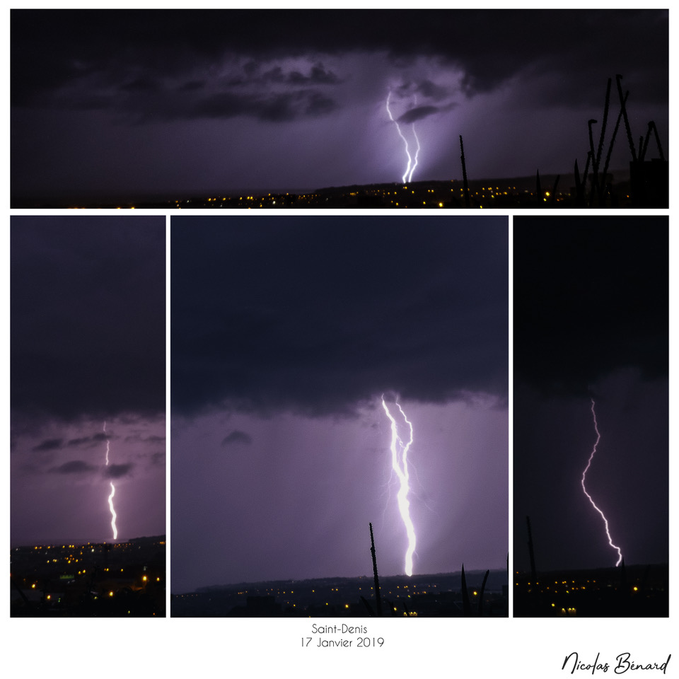 ? D'impressionnantes photos de l'épisode orageux de ce mercredi soir