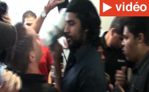Vidéo du ralé-poussé entre mouvements étudiants avant le CA de l'Université