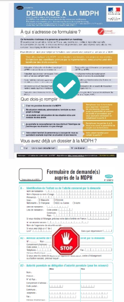 Nouveau formulaire de demande MDPH