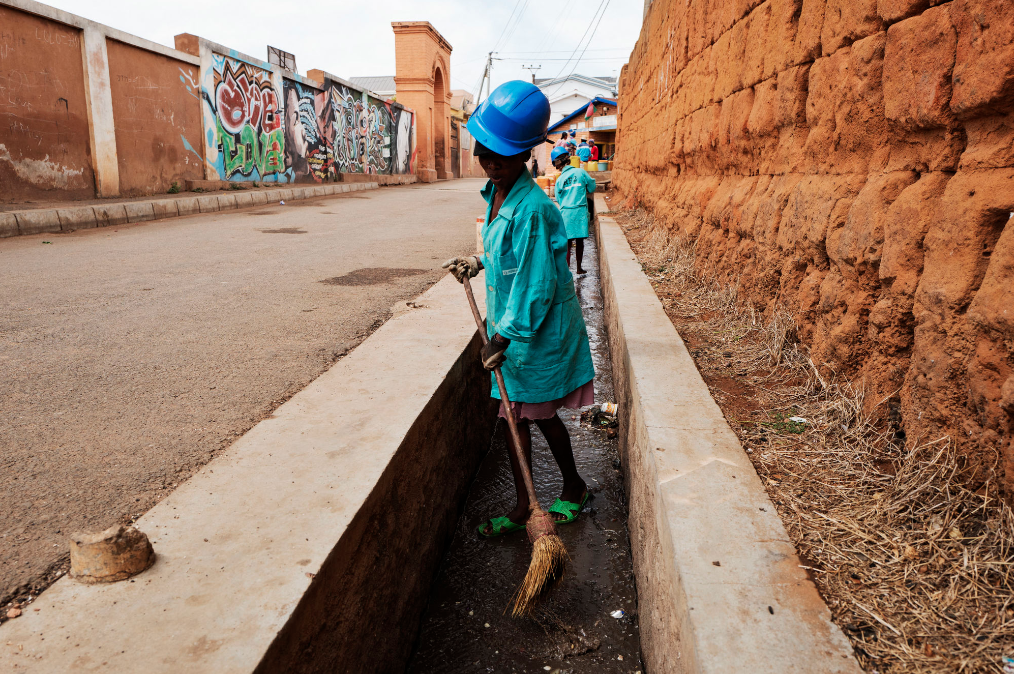 ?À Tananarive, Amboditsiry, un quartier sans ordures