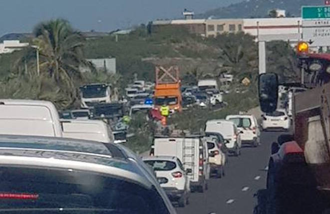 Carambolage sur la quatre-voies de St-Pierre