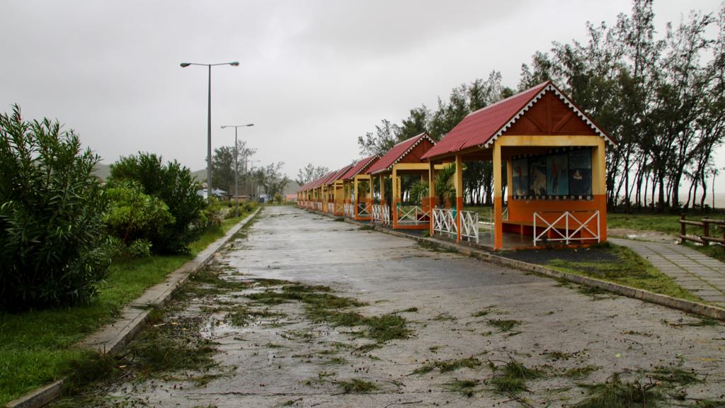 Rodrigues : Les premières photos du passage du cyclone Gelena