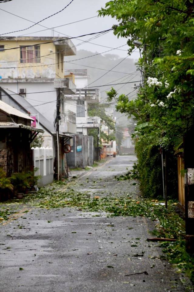 Rodrigues : Les premières photos du passage du cyclone Gelena