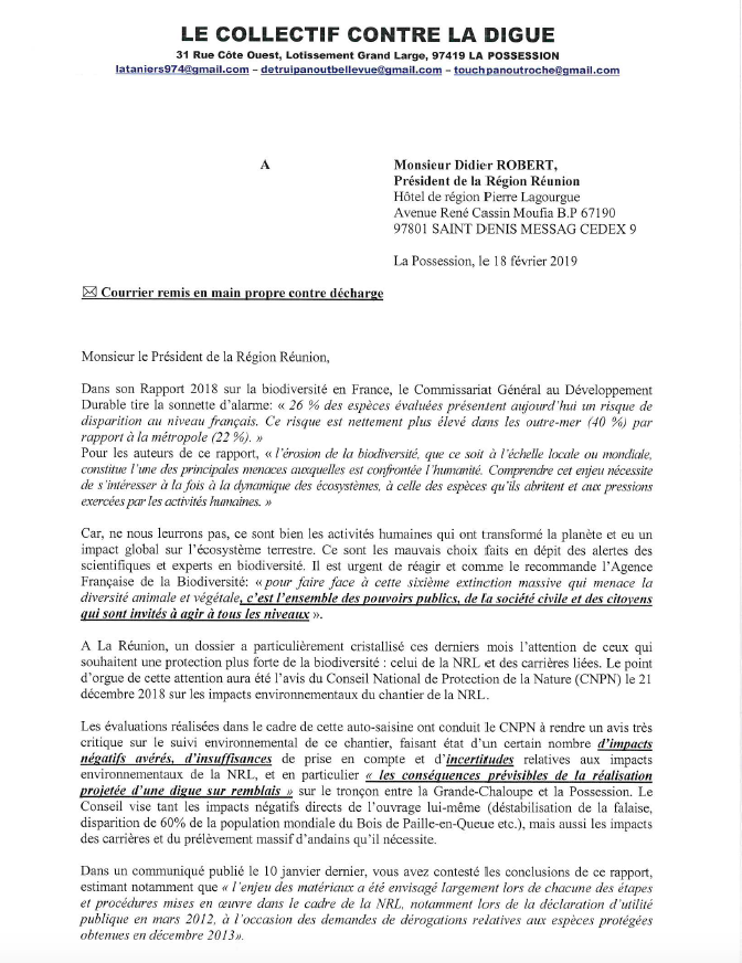 Courrier du