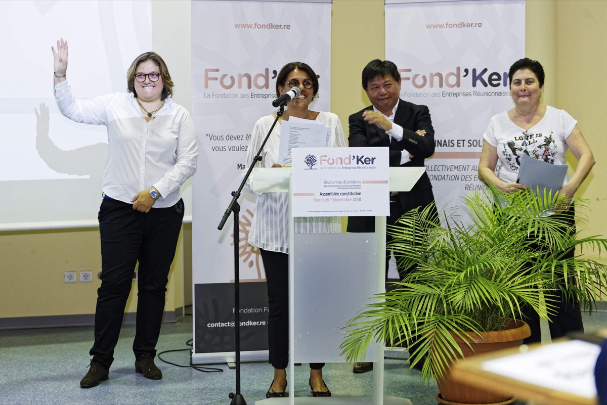 Lancement de la fondation d'entreprises Fond'Ker à l'université de La Réunion