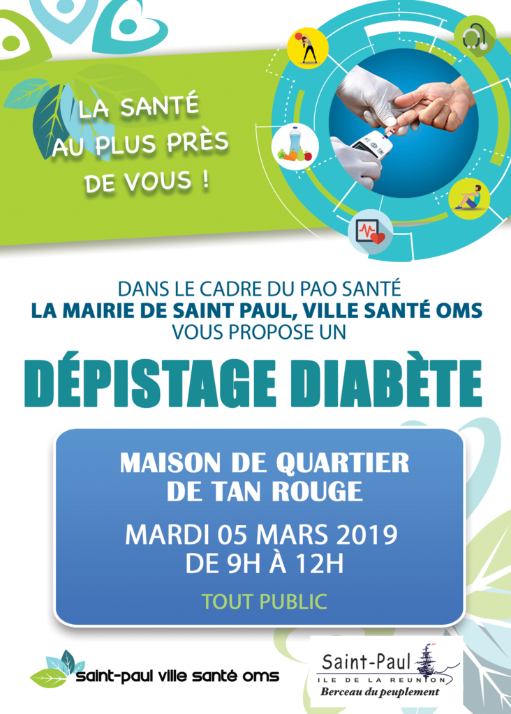 Tan Rouge accueille le prochain dépistage de diabète
