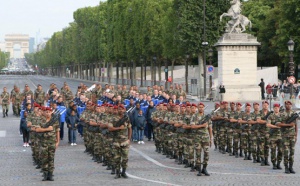 J-1 avant le défilé sur les Champs Elysées pour 45 Réunionnais