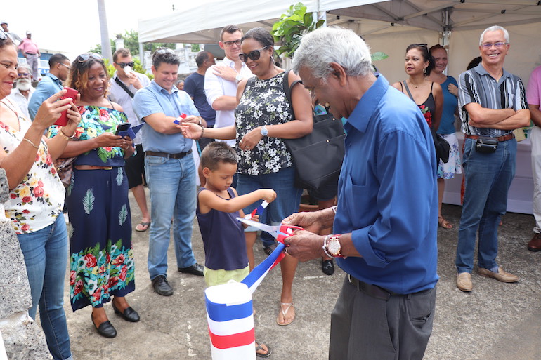 Inauguration du village numérique de la Saline