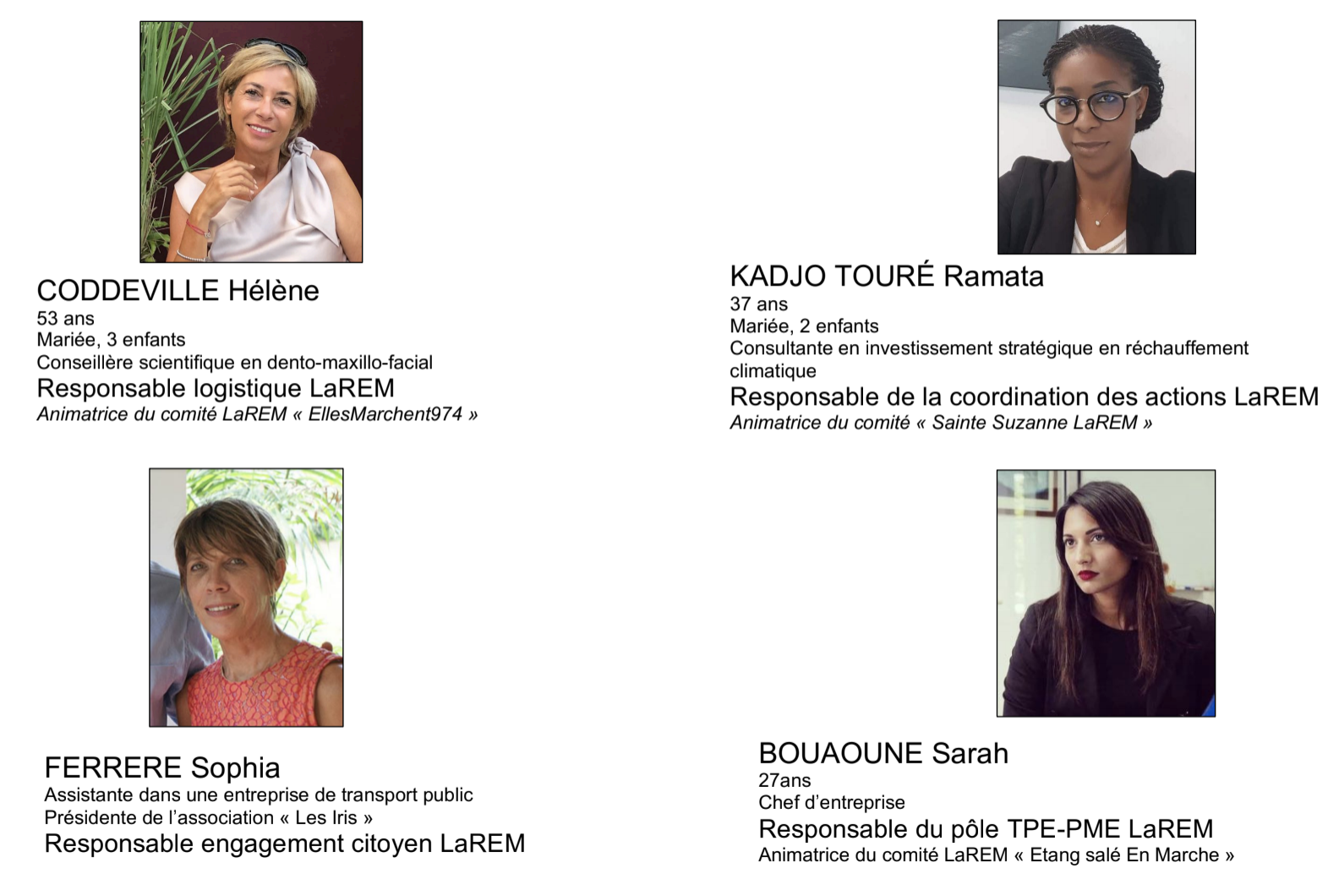 Nomination de l’équipe départementale de LaREM 974