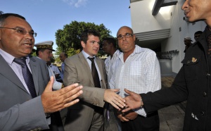 Retour en images sur la première journée à la Réunion de Benoîst Apparu