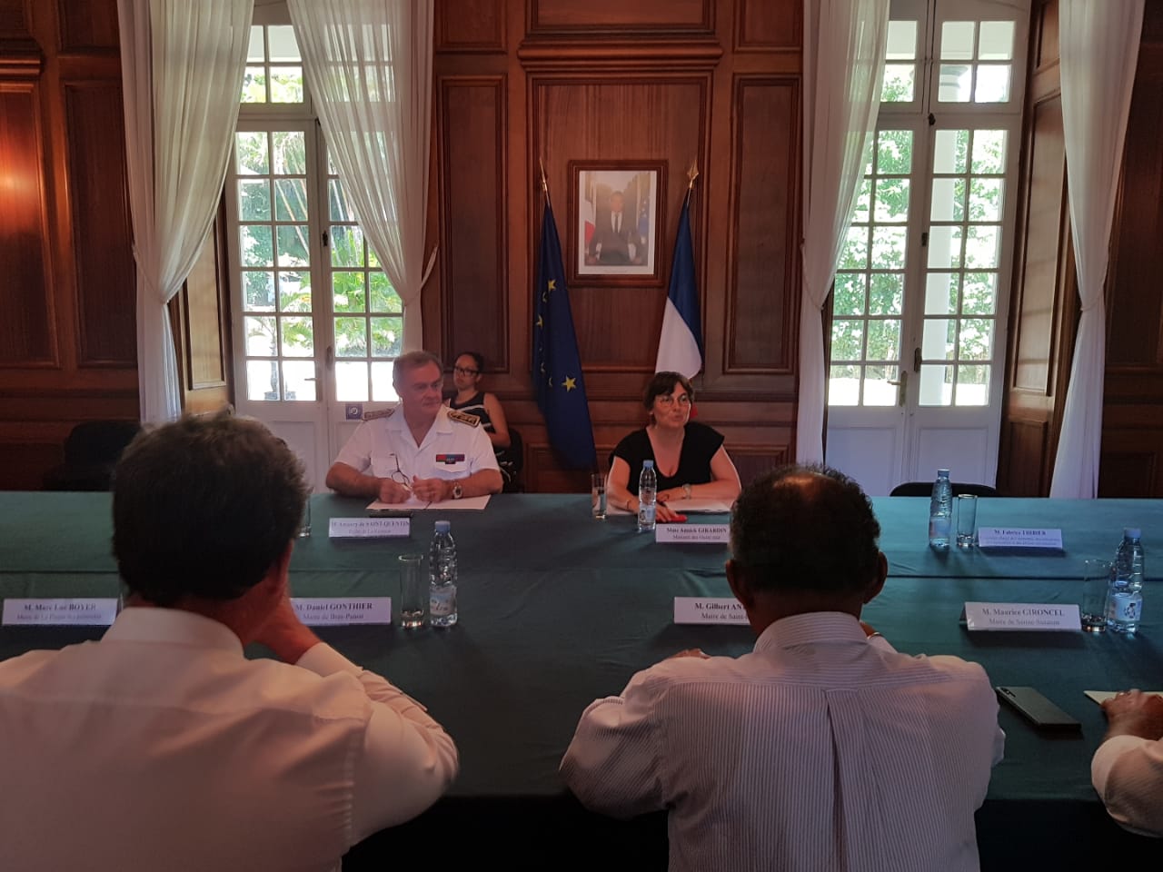 ?? Annick Girardin rencontre les maires des arrondissements Nord et Est