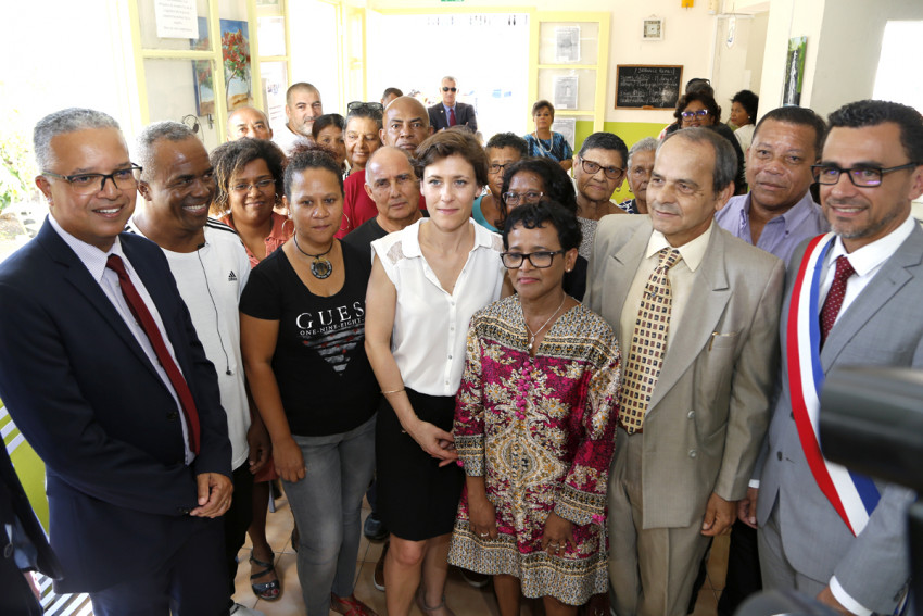 Visite de Christelle Dubos Secrétaire d'État auprès de la ministre des Solidarités et de la Santé