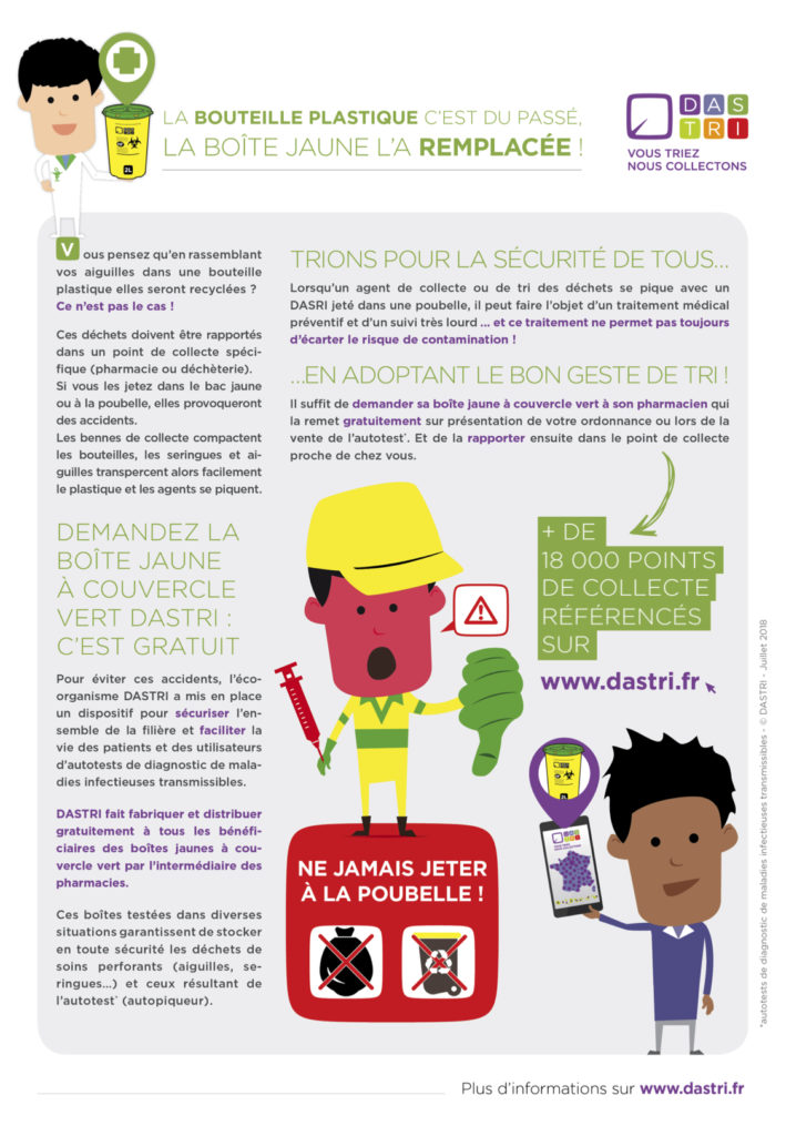 Découvrez comment éliminer vos déchets perforants