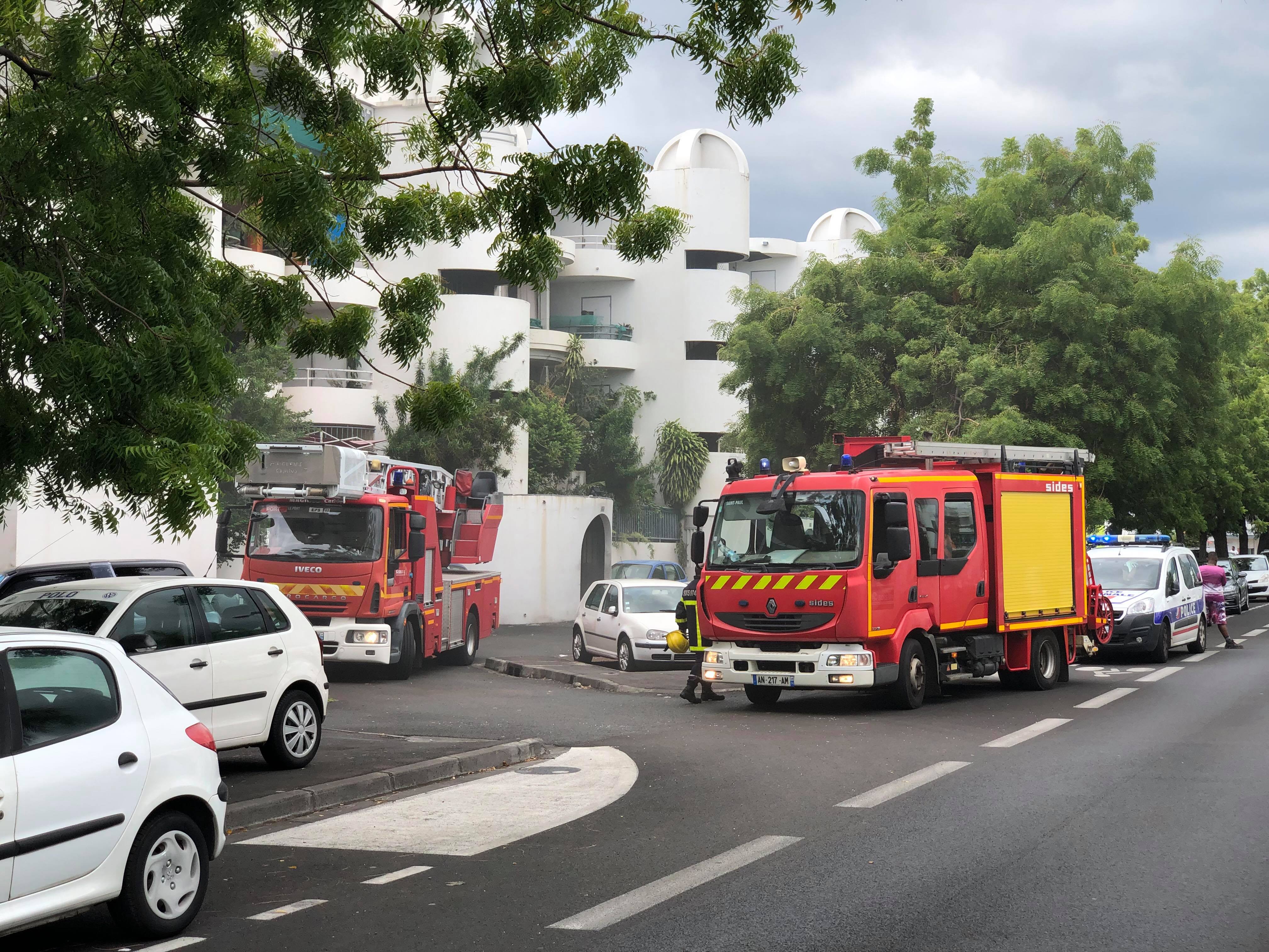 ? Incendie dans un immeuble au Port