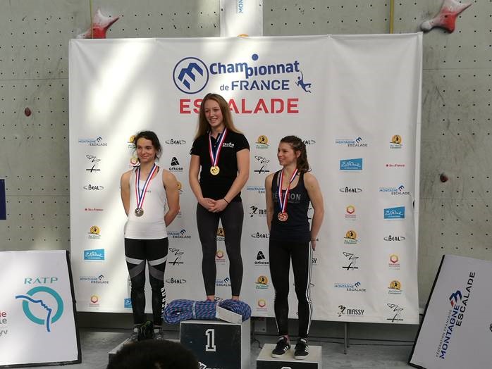 ? Championnat France Escalade: 4 Réunionnais médaillés dont 2 champions de France