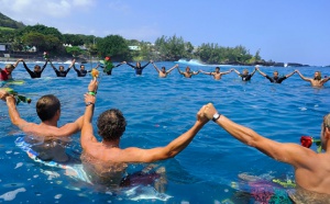Hommage à Mathieu au Manapany Surf Festival