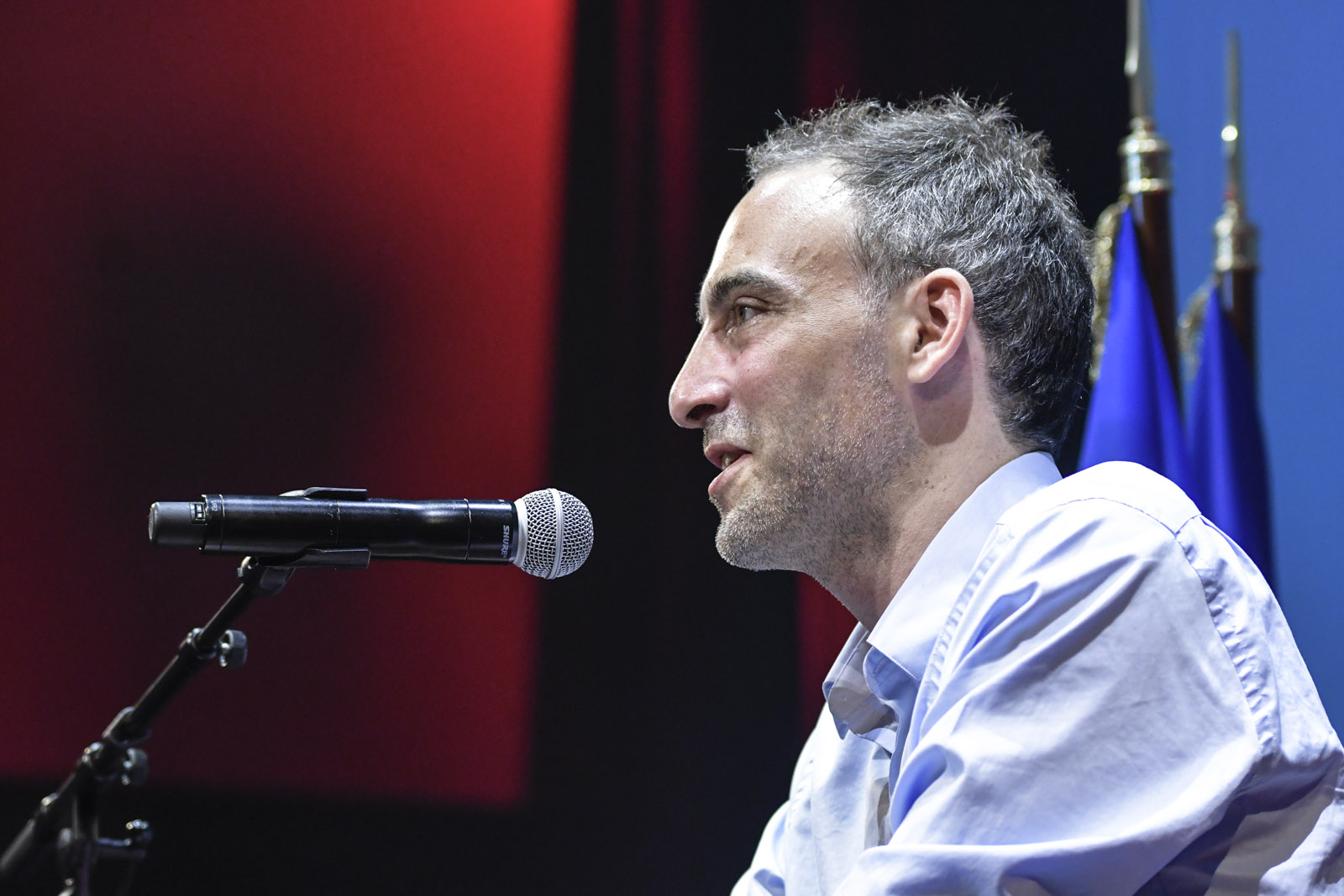 ? Raphaël Glucksmann en meeting à la Cité des Arts