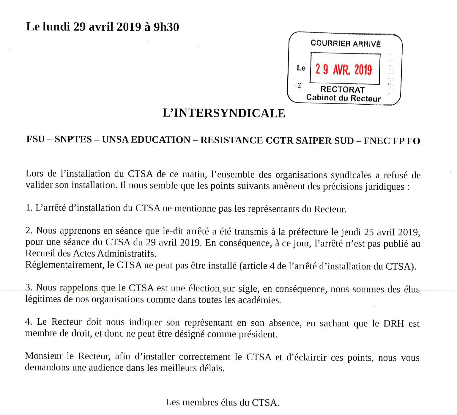 Dialogue social, mis à mal au rectorat de La Réunion.