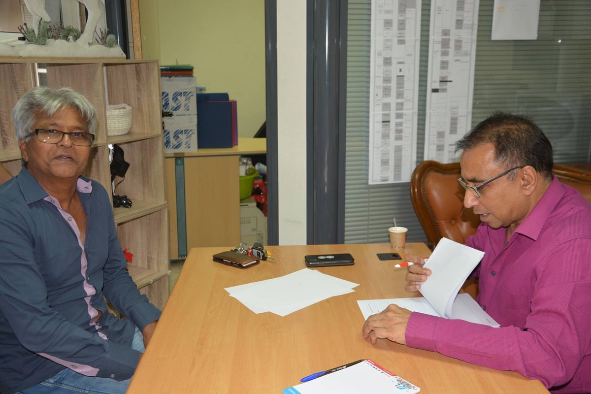 Visite de la délégation de la CCI de La Réunion à Saint-Joseph