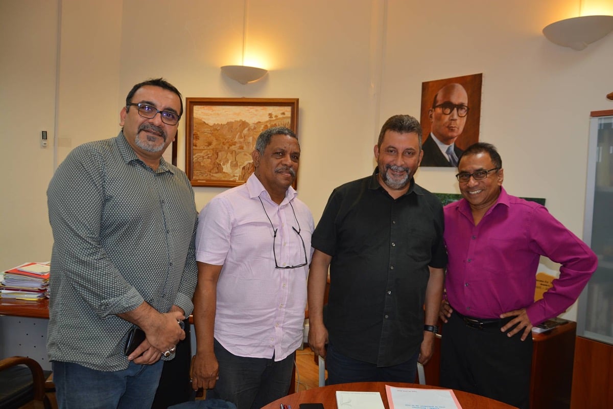 Visite de la délégation de la CCI de La Réunion à Saint-Joseph