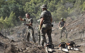 Les militaires en action au Maïdo : Retour en images
