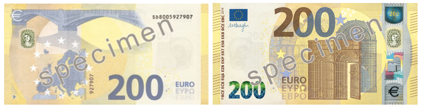 ?? Découvrez les nouveaux billets de 100 et 200 euros !
