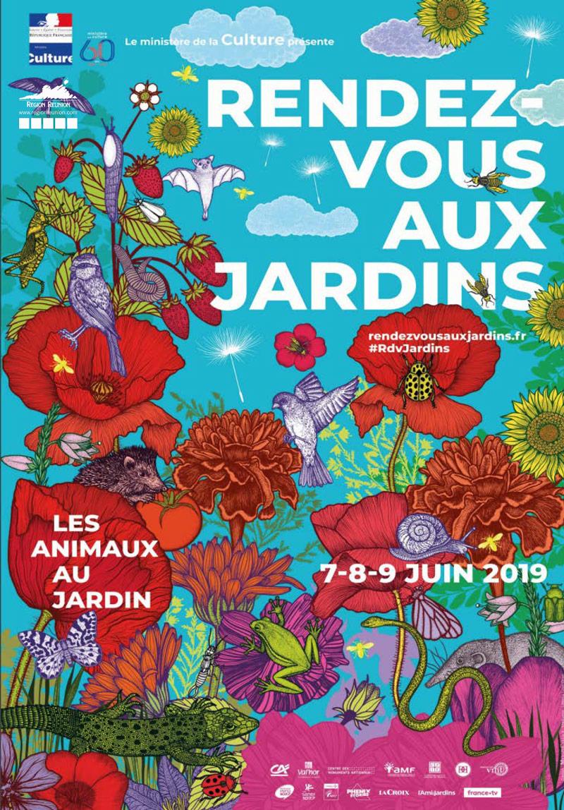 Rendez-vous aux jardins du 7 au 9 juin 2019