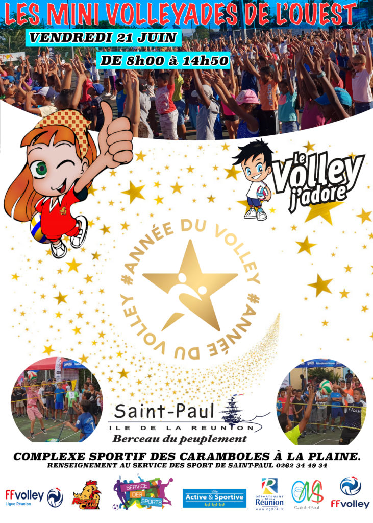 Place à la 2ème Édition des mini volleyades de l’ouest !