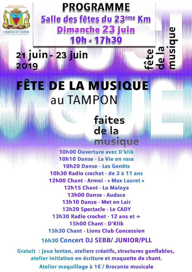 La Fête de la musique au Tampon