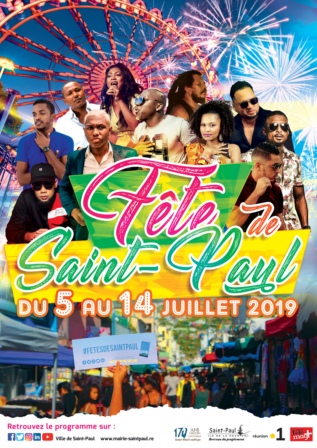 Zot paré pou fé la fèt ? Saint-Paul i ariv en blok !