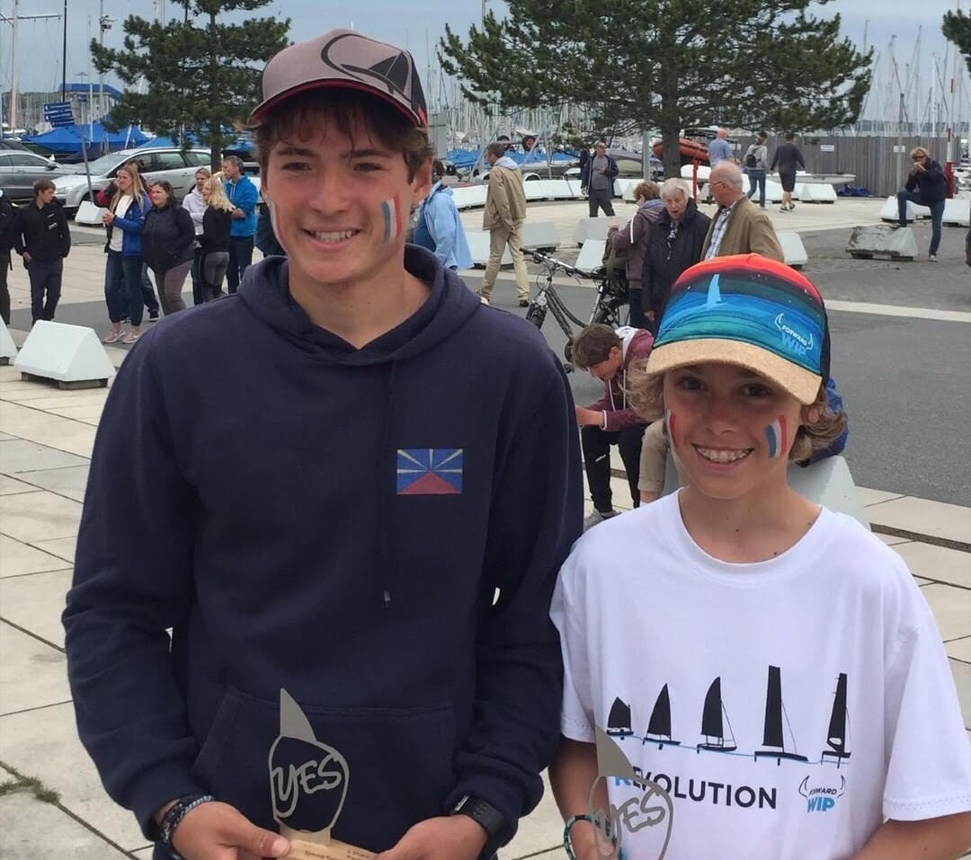 ?Julien Stainer, jeune Réunionnais de 17 ans devient champion d'Europe de catamaran