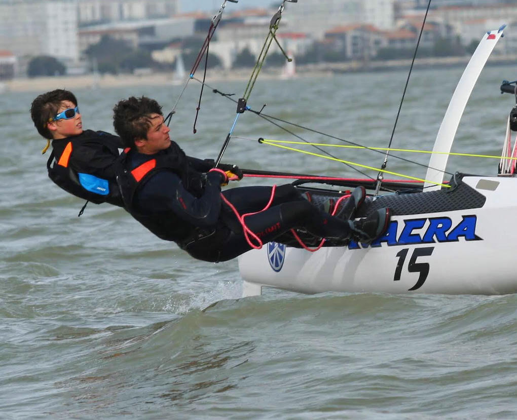 ?Julien Stainer, jeune Réunionnais de 17 ans devient champion d'Europe de catamaran