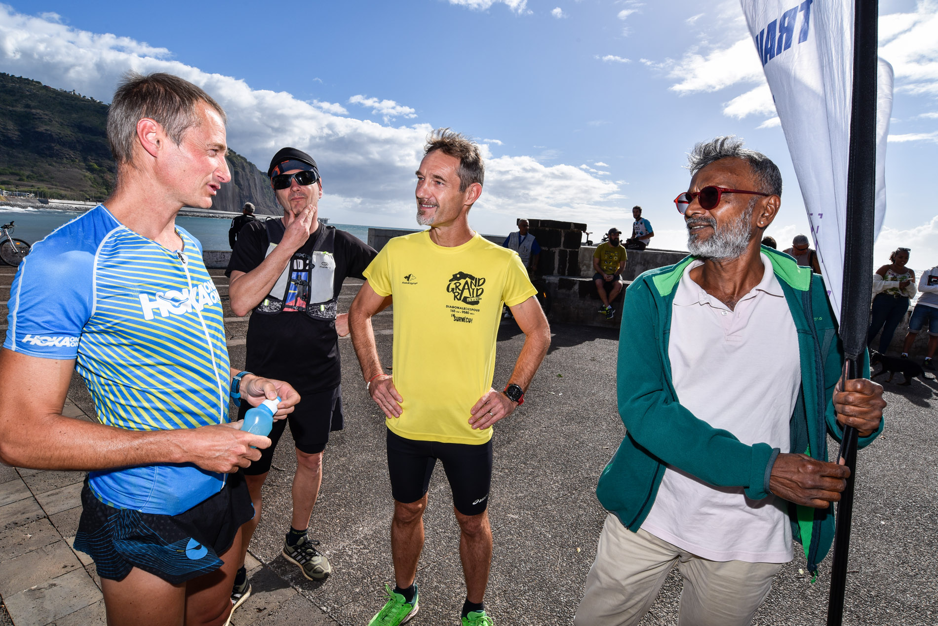 ?  Antoine Guillon a pris le départ du tour de l'île