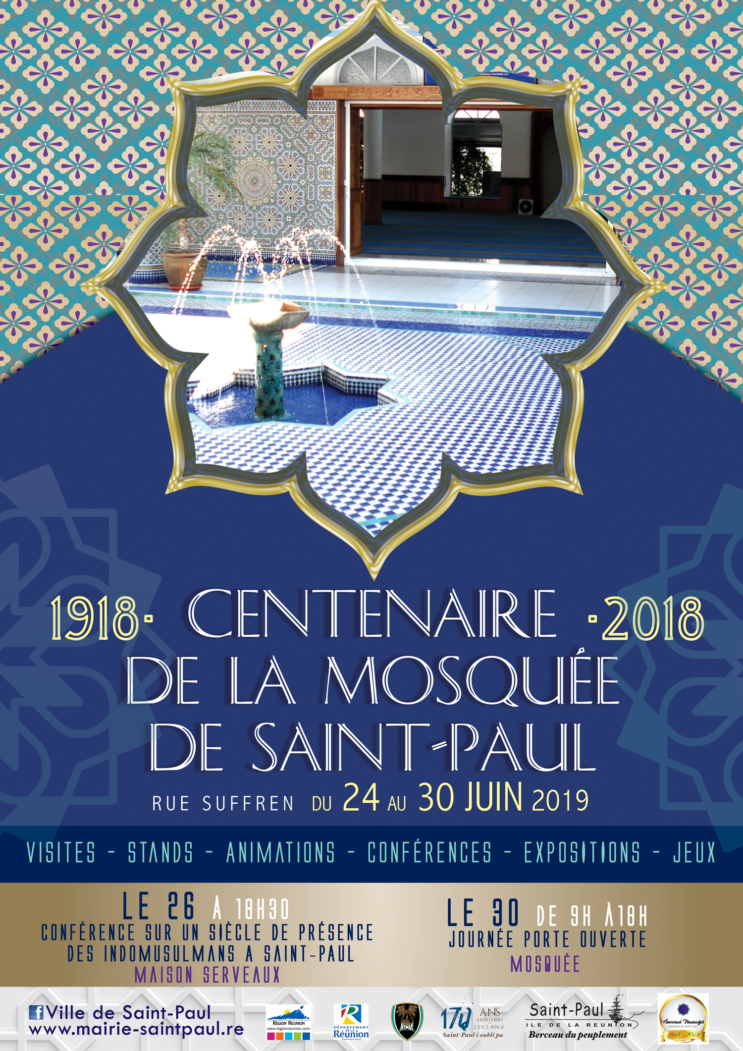 Visitez la mosquée de Saint-Paul !