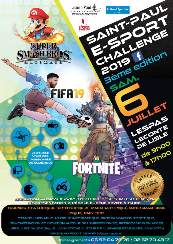 À vos manettes ! Prêts pour cette 3e édition du E-sport challenge ?