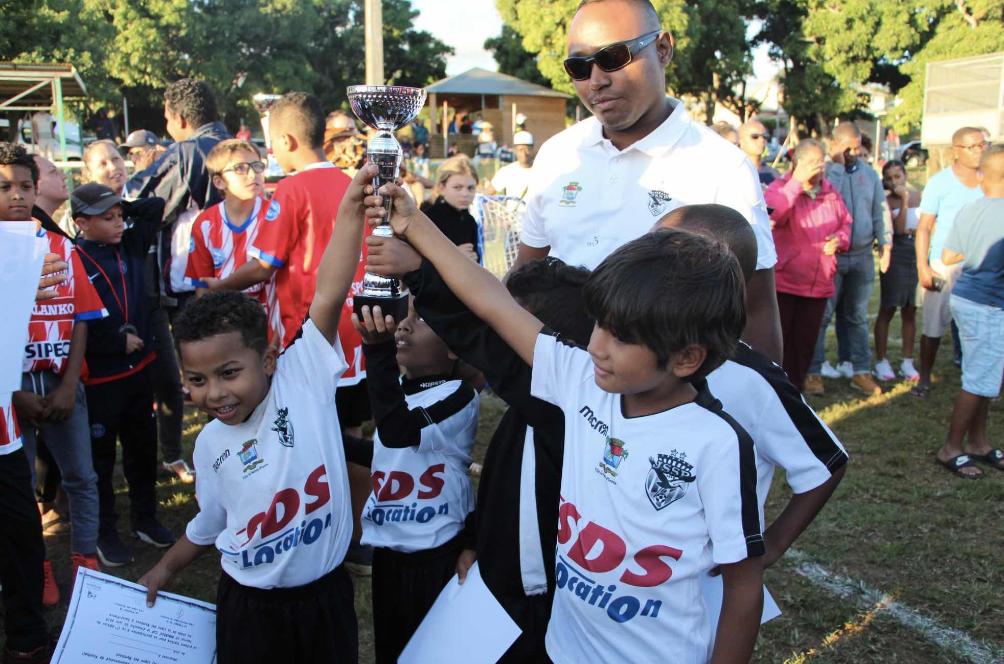 Les U7 s'affrontent dans la toute première édition de la Bambous'cup