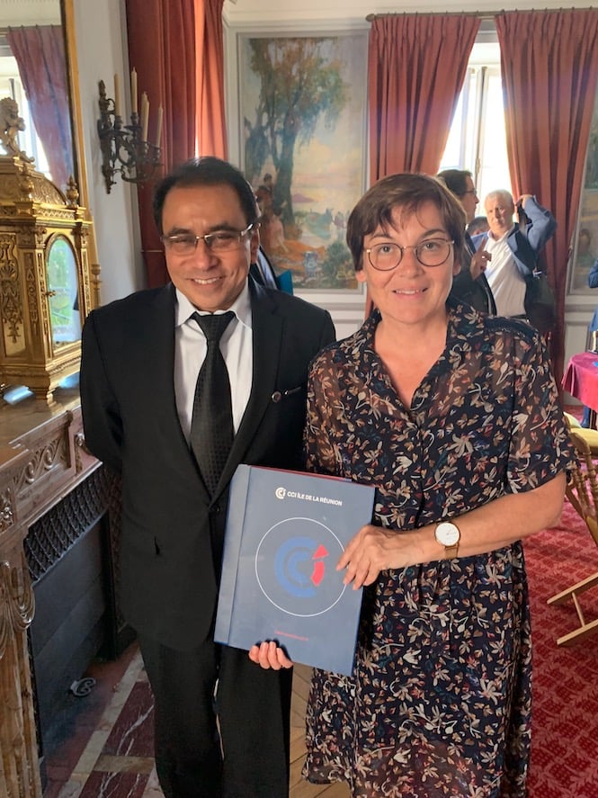 Les présidents des CCI d'Outre-mer accompagnés du Président de CCI France reçus par la Ministre des Outre-mer