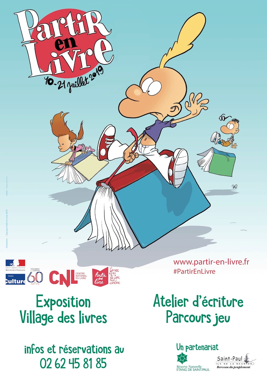 Nouvelle édition de Partir en livre !