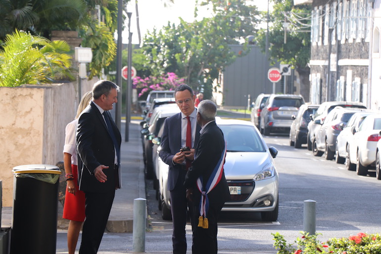 Le préfet de passage à Saint-Paul
