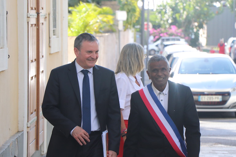 Le préfet de passage à Saint-Paul