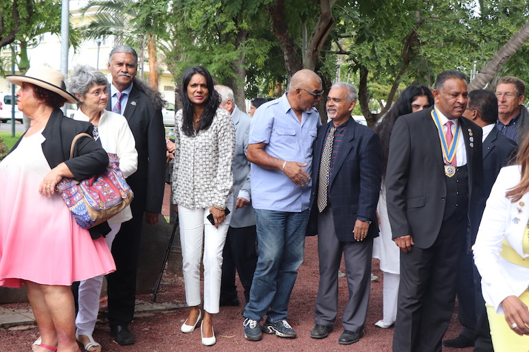 Une stèle du Rotary inaugurée à Saint-Paul