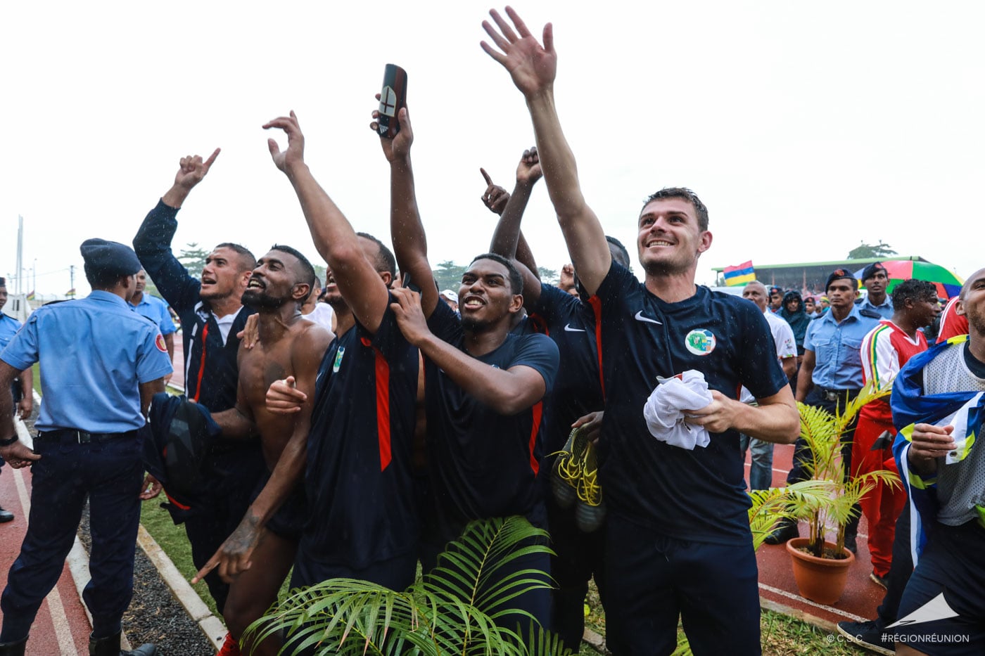 JIOI : Football (finale) : Réunion - Maurice
